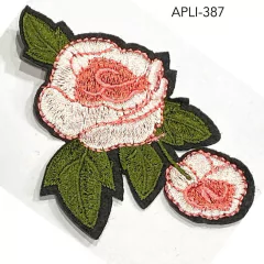 APLIQUES FLORES PEQUEÑAS - BORDADAS - comprar online