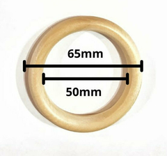 ARGOLLAS DE MADERA 65 MM en internet