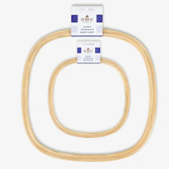 Tambour Hoop wood Scuare - DMC
