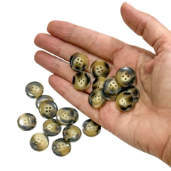 BOTÓN SASTRE MARMOLADO DE PASTA