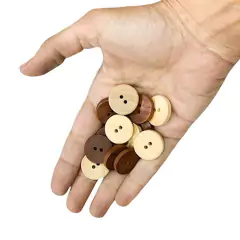 BOTÓN DE MADERA CONVEXO en internet