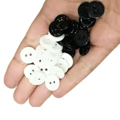 BOTONES DE PASTA - DOS AGUJEROS