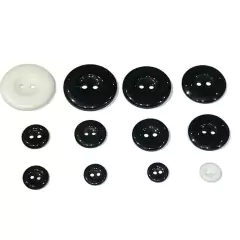 BOTONES DE PASTA - DOS AGUJEROS