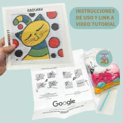 KIT PUNTO CRUZ INFANTILES - comprar online