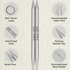 SET AGUJAS CIRCULARES INTERCAMBIABLES NOVA DELUXE - AWAK