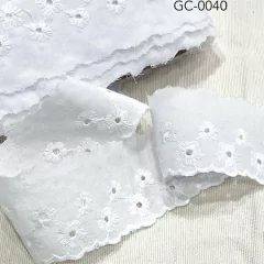 BRODERIE BLANCO 55 MM