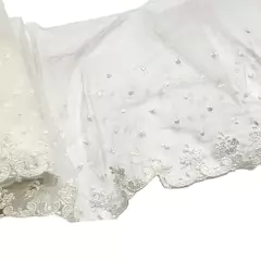 TUL BORDADO 16.5 CM