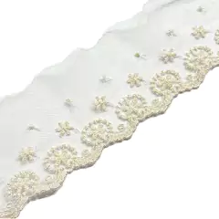 TUL BORDADO 55 mm - tienda online