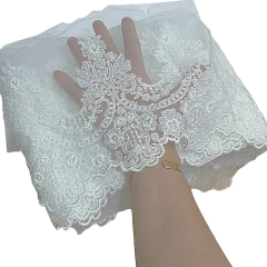 Tul Bordado Victoria - Elegant Art Nouveau Embroidered Tulle on internet