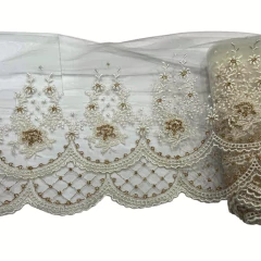 Tul Bordado con Lurex - comprar online