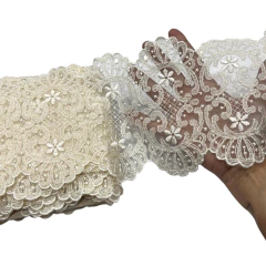 Tul Bordado entredos Victoria - AWAK