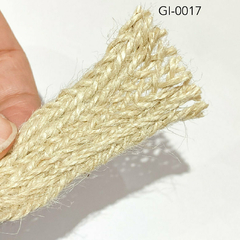 GALÓN DE YUTE - TRENZA PLANA - comprar online
