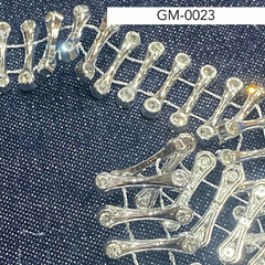 ENTREDOS DE APLIQUES STRASS 3D - comprar online