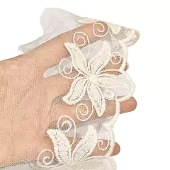 TUL BORDADO - ESTRELLA