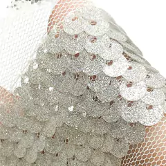 LENTEJUELAS GLITTER BORDADA EN TUL - AWAK