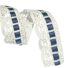 PUNTILLA CON CINTAS DE RASO - online store