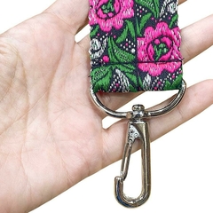 CORREA CINTA BORDADA PARA CARTERA / RIÑONERA - AWAK