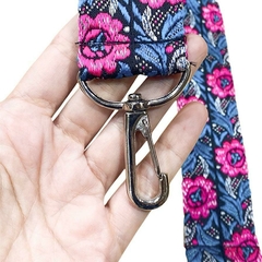 CORREA CINTA BORDADA PARA CARTERA / RIÑONERA