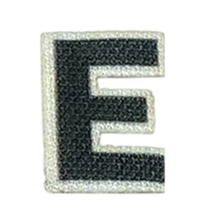 APLIQUES SUBLIMADO LETRAS NEGRAS - buy online