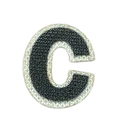 Image of APLIQUES SUBLIMADO LETRAS NEGRAS