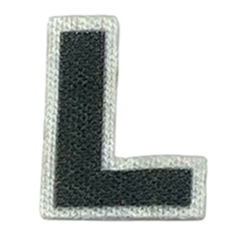 APLIQUES SUBLIMADO LETRAS NEGRAS on internet