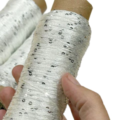 SEDA CON LENTEJUELAS - tienda online