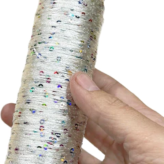 Imagen de SEDA CON LENTEJUELAS