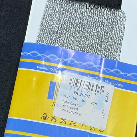 CORDON DE LUREX FINO