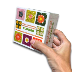50 FICHAS FLORES DIDÁCTICAS GRANNY SQUARES - AWAK