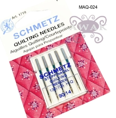 AGUJA SCHMETZ PATCHWORK - QUILTING PARA MAQUINA FAMILIAR