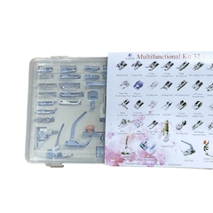 KIT 32 DE PRENSATELAS PARA MAQUINA FAMILIAR en internet