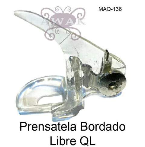 PRENSATELA BORDADO LIBRE QL