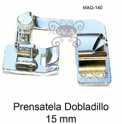 PRENSATELA DOBLADILLADOR 15 MM - comprar online