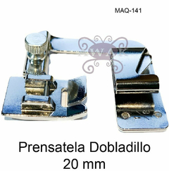 PRENSATELA DOBLADILLADOR 20 MM - comprar online