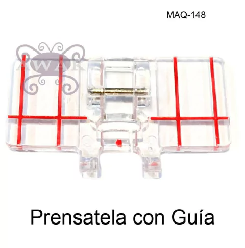 PRENSATELA CON GUIA DE COSTURA RECTA