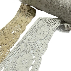 PUNTILLAS DE ALGODÓN - FLORES CRUDA - online store