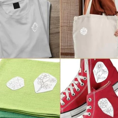 Tela Hidrosoluble Autoadhesiva x hoja