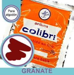 Imagen de ANILINAS COLIBRI PARA ALGODÓN -