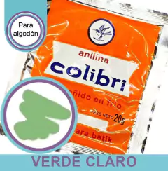 ANILINAS COLIBRI PARA ALGODÓN - - comprar online