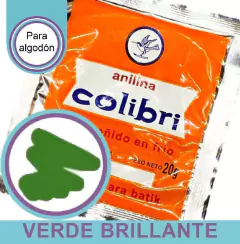 Imagen de ANILINAS COLIBRI PARA ALGODÓN -