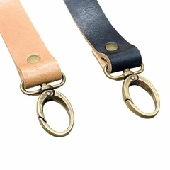 CORREA PARA CARTERA DE CUERO - CON MOSQUETON