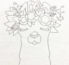 FUNDAS PARA BORDAR DIBUJADAS - CHICAS en internet