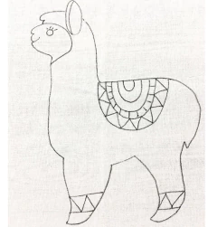 FUNDAS PARA BORDAR DIBUJADAS - CHICAS - AWAK