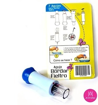 PUNZÓN DE FIELTRO 7 AGUJAS