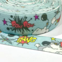 ELÁSTICO AFELPADO ESTAMPADO en internet