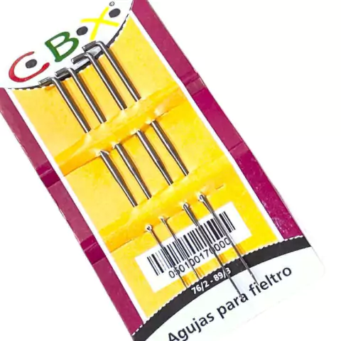 SET DE 4 AGUJAS DE FIELTRO
