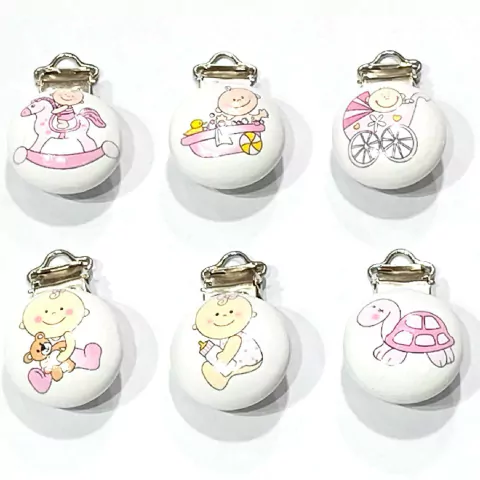 PACK x6 PORTA CHUPETES