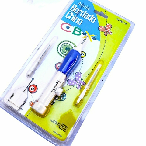 AGUJA BORDADO CHINO - SET DE 3 AGUJAS