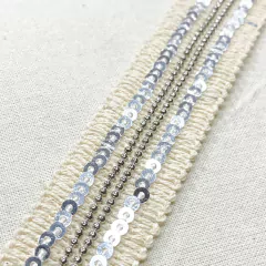 Imagen de ANKARA - GALON DE LENTEJUELAS Y MINITACHAS