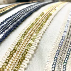 ANKARA - GALON DE LENTEJUELAS Y MINITACHAS